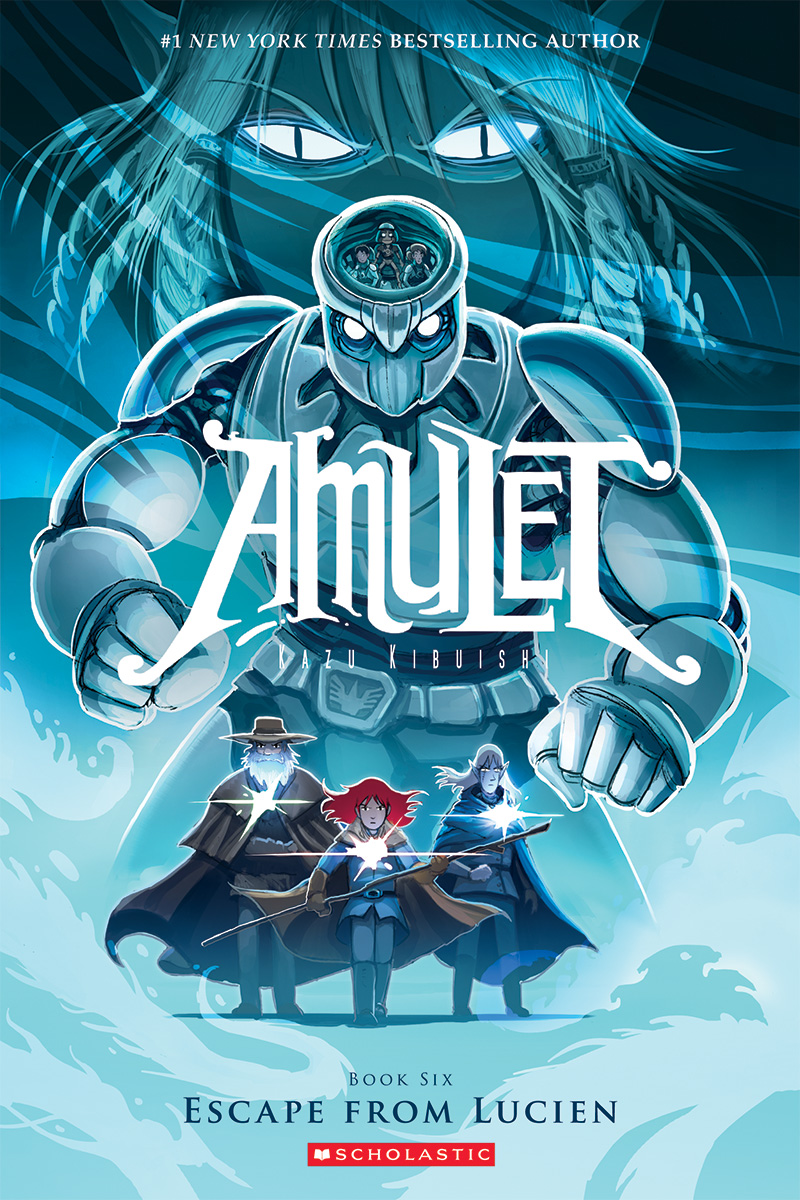 Review Amulet, Book 6 Escape from Lucien The Pullbox Podcast